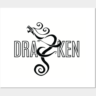 Draken Tattoo Posters and Art